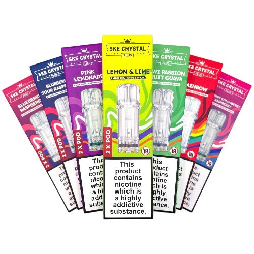 SKE Crystal PLUS Prefilled Pods - Kiwi Passion Fruit Guava for only £5.99