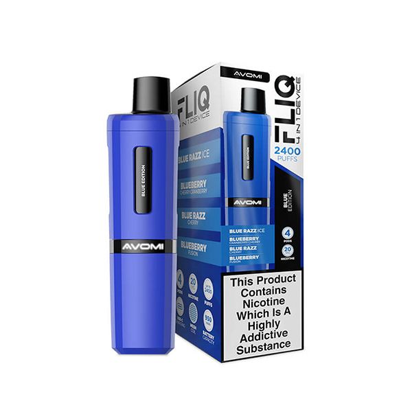 Avomi Fliq 4 in 1 Pod Vape Kit | Blue Edition | Best4vapes