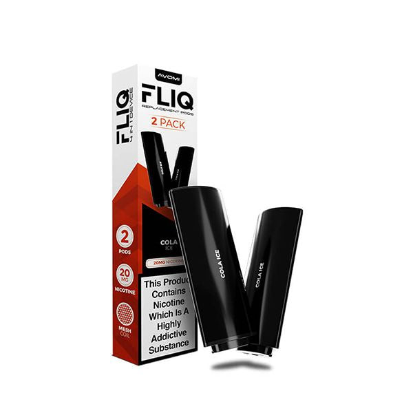 Avomi Fliq Prefilled Replacement Pods | Cola Ice | Best4vapes