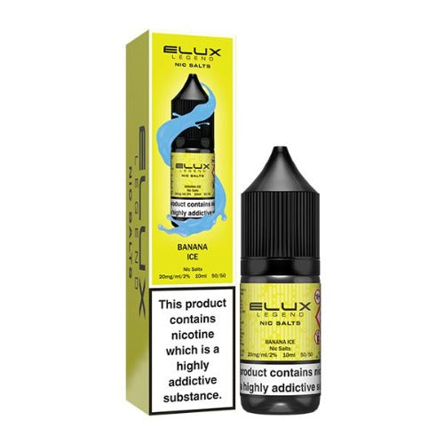 Banana Ice 10ml Nic Salt E-liquid by Elux Legend | Best4vapes