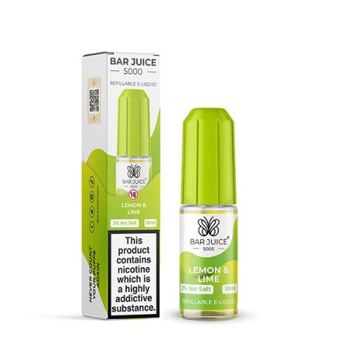 Lemon & Lime - Bar Juice 5000 Nic Salt E-liquid | Best4vapes