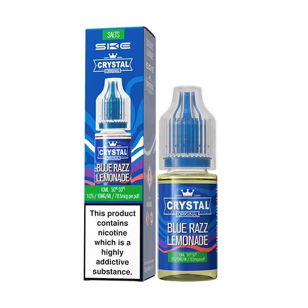 Blue Razz Lemonade 10ml Nic Salt E-liquid by SKE Crystal | Best4vapes