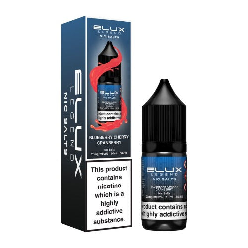 Blueberry Cherry Cranberry 10ml Nic Salt E-liquid by Elux Legend | Best4vapes