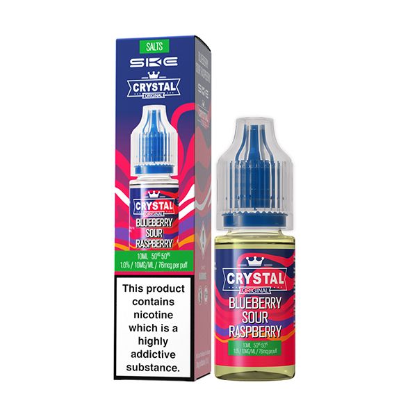 Blueberry Sour Raspberry 10ml Nic Salt E-liquid by SKE Crystal | Best4vapes