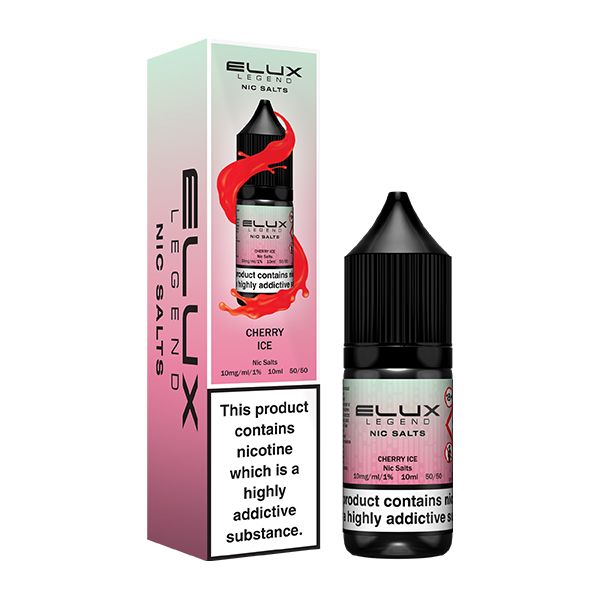 Cherry Ice 10ml Nic Salt E-liquid by Elux Legend | Best4vapes