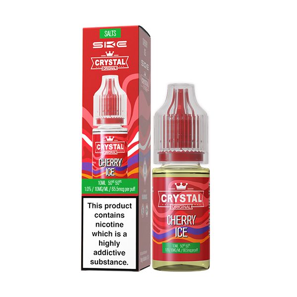 Cherry Ice 10ml Nic Salt E-liquid by SKE Crystal | Best4vapes