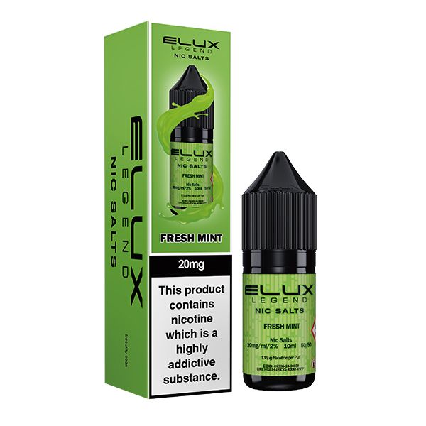 Fresh Mint 10ml Nic Salt E-liquid by Elux Legend | Best4vapes