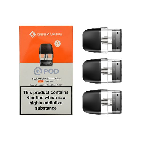 GeekVape Q Cartridge Pod | 0.6ohm | Best4vapes