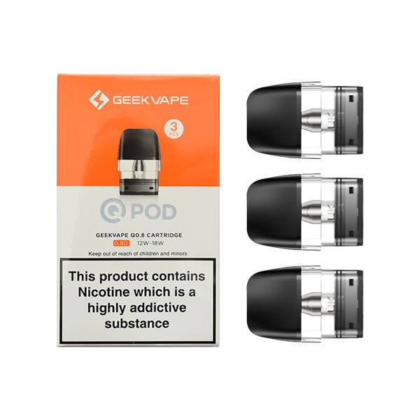 GeekVape Q Cartridge Pod | 0.8ohm | Best4vapes