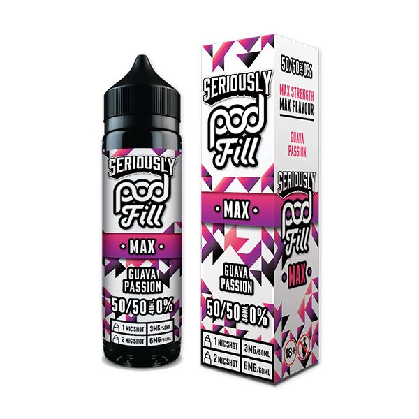 Guava Passion 40ml Short Fill E-liquid by Seriously Pod Fill Max | Best4vapes