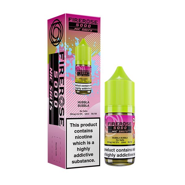 Hubbla Bubbla 10ml Nic Salt E-liquid by Elux Firerose | Best4vapes