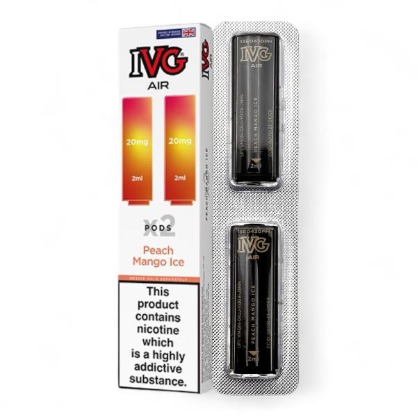 IVG Air Prefilled Replacement Pods | Peach Mango Ice | Best4vapes