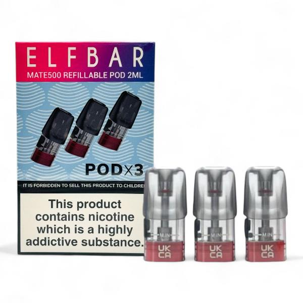 Elf Bar Mate 500 Refillable Pod | 2ml | Best4vapes