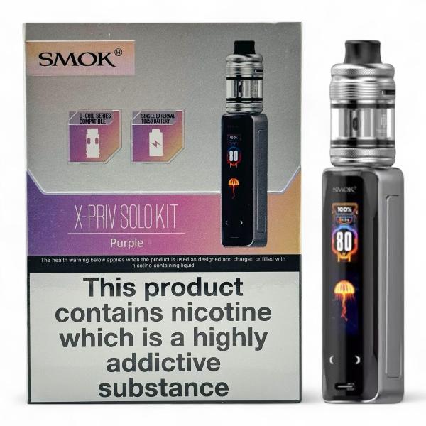 Smok X-Priv Solo Vape Kit | Purple | Best4vapes