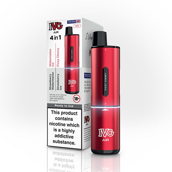 IVG Air 4 in 1 Pod Vape Kit | Red | Best4vapes