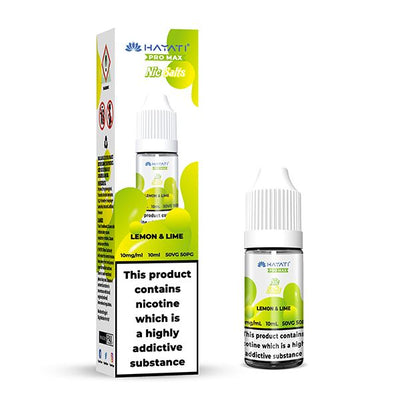 Lemon & Lime 10ml Nic Salt E-liquid by Hayati Pro Max | Best4vapes