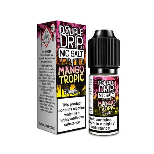 Mango Tropic 10ml Nic Salt E-liquid by Double Drip | Best4vapes