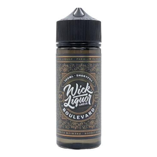 Boulevard 100ml Short Fill E-liquid by Wick Liquor | Best4vapes