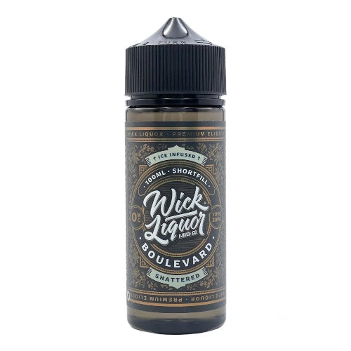 Boulevard Shattered 100ml Short Fill E-liquid by Wick Liquor | Best4vapes