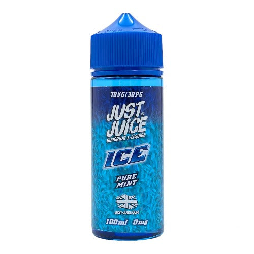 Pure Mint 100ml Short Fill E-liquid by Just Juice Ice | Best4vapes