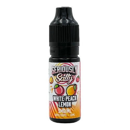 White Peach Lemon 10ml Nic Salt E-liquid by Doozy Seriously Fusionz | Best4vapes