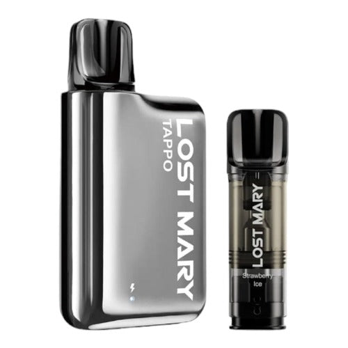 Lost Mary Tappo Pod Vape Kit | Strawberry Ice | Best4vapes