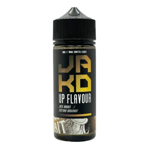 Custard Doughnut 100ml Short Fill E-liquid by JAK'D | Best4vapes