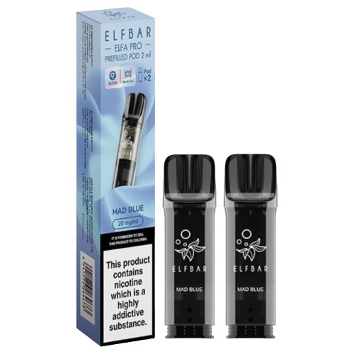 Elf Bar Elfa Pods | Mad Blue | Best4vapes