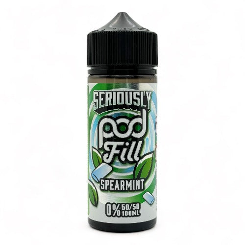 Spearmint 100ml Short Fill E-liquid by Seriously Pod Fill | Best4vapes