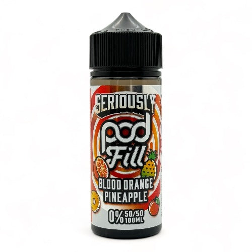 Blood Orange Pineapple 100ml Short Fill E-liquid by Seriously Pod Fill | Best4vapes