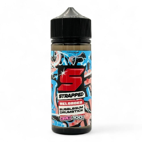 Bubblegum Drumstick 100ml Short Fill E-liquid by Strapped Reloaded | Best4vapes