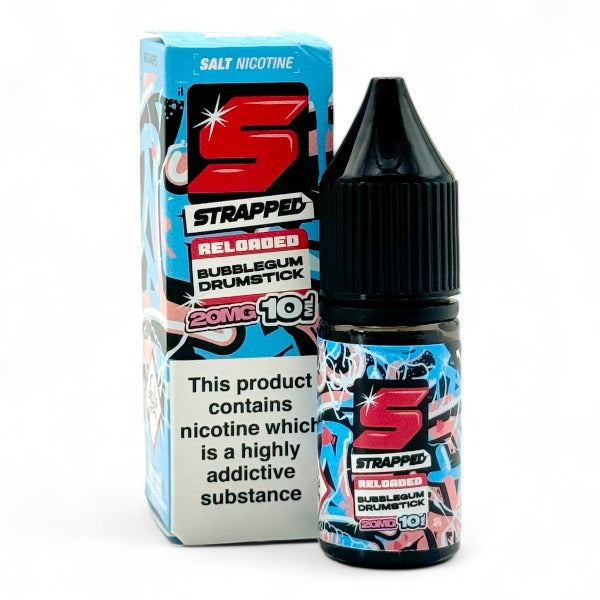 Bubblegum Drumstick 10ml Nic Salt E-liquid by Strapped Reloaded | Best4vapes