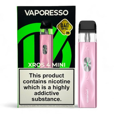 Vaporesso XROS 4 Mini Vape Kit | Ice Pink | Best4vapes
