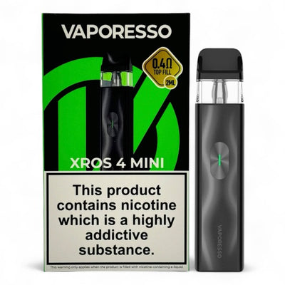 Vaporesso XROS 4 Mini Vape Kit | Black | Best4vapes