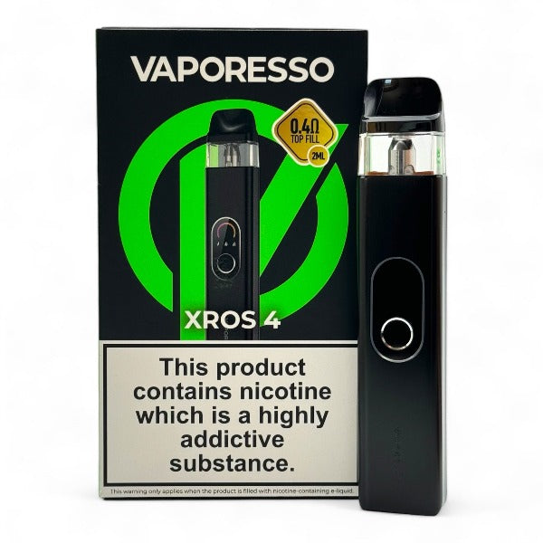 Vaporesso XROS 4 Vape Kit | Black | Best4vapes