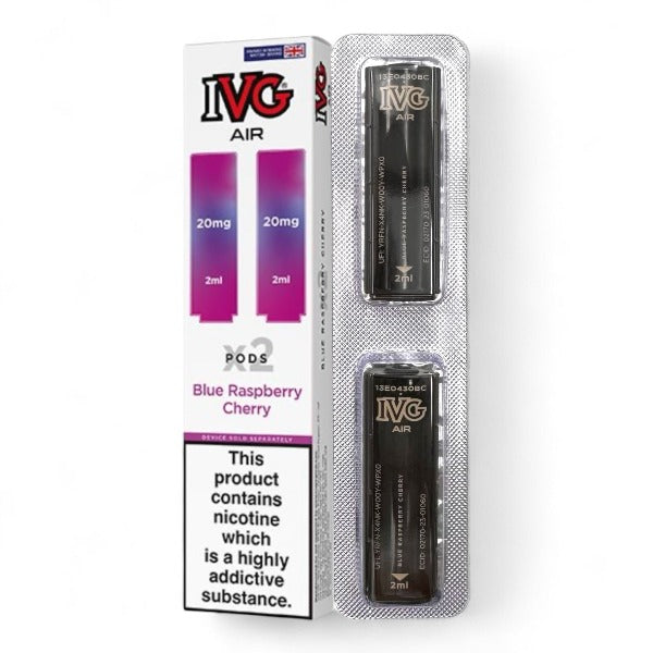 IVG Air Prefilled Replacement Pods | Blue Raspberry Cherry | Best4vapes