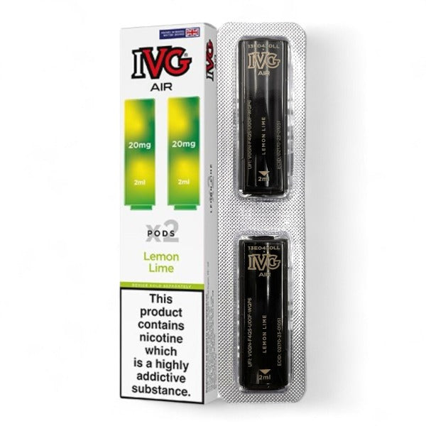 IVG Air Prefilled Replacement Pods | Lemon Lime | Best4vapes