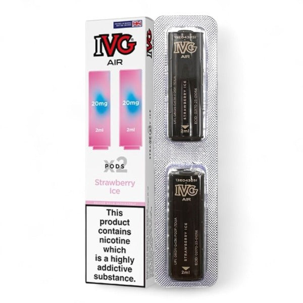 IVG Air Prefilled Replacement Pods | Strawberry Ice | Best4vapes