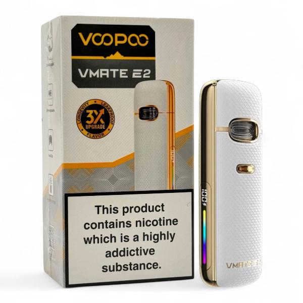 VooPoo Vmate E2 Vape Kit | Seashell White | Best4vapes