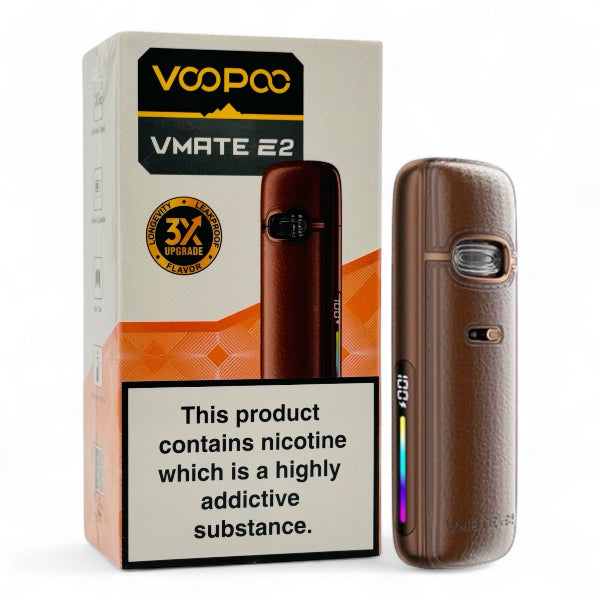 VooPoo Vmate E2 Vape Kit | Walnut Brown | Best4vapes