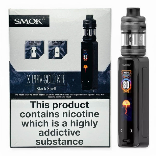 Smok X-Priv Solo Vape Kit | Black Shell | Best4vapes