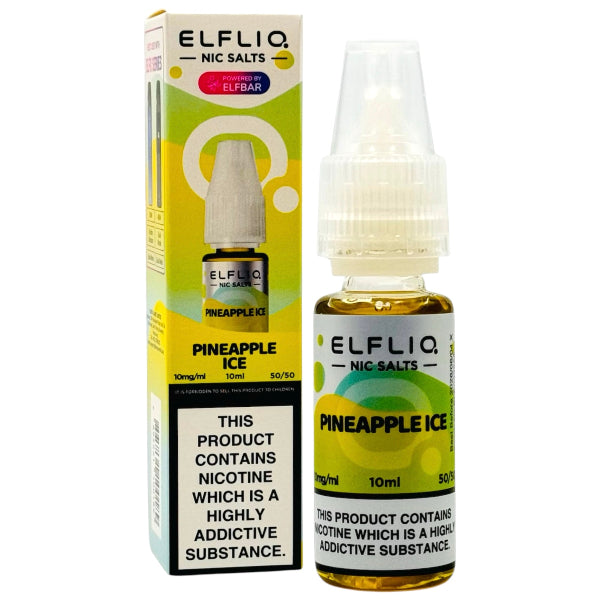 Pineapple Ice 10ml Nic Salt E-liquid by Elf Bar ELFLIQ | Best4vapes