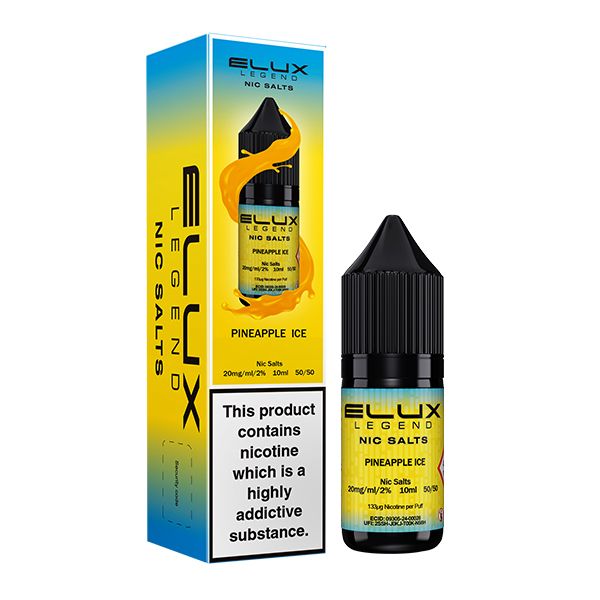 Pineapple Ice 10ml Nic Salt E-liquid by Elux Legend | Best4vapes