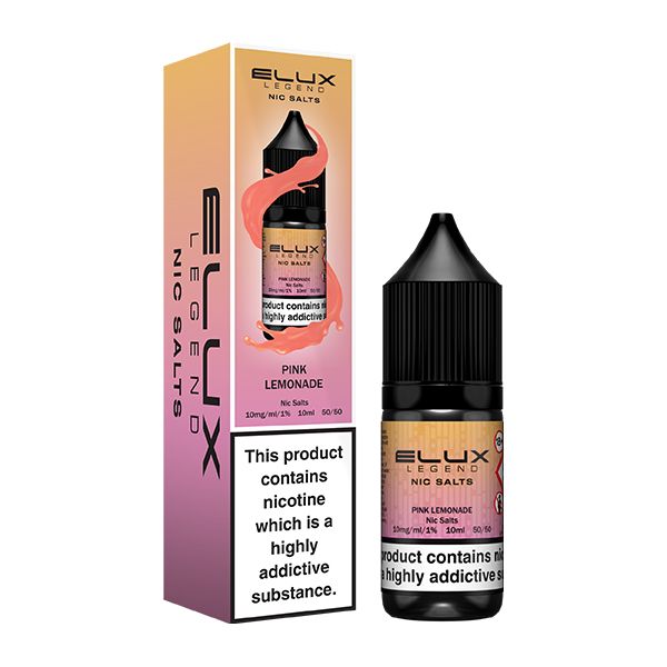 Pink Lemonade 10ml Nic Salt E-liquid by Elux Legend | Best4vapes