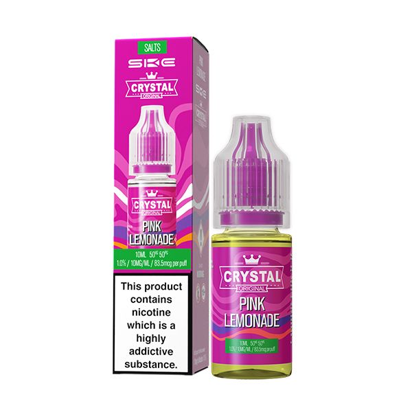 Pink Lemonade 10ml Nic Salt E-liquid by SKE Crystal | Best4vapes