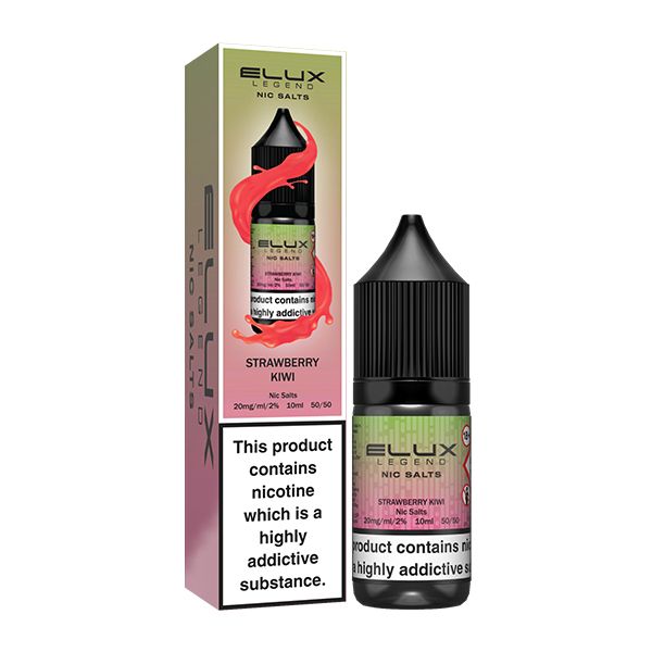 Strawberry Kiwi 10ml Nic Salt E-liquid by Elux Legend | Best4vapes