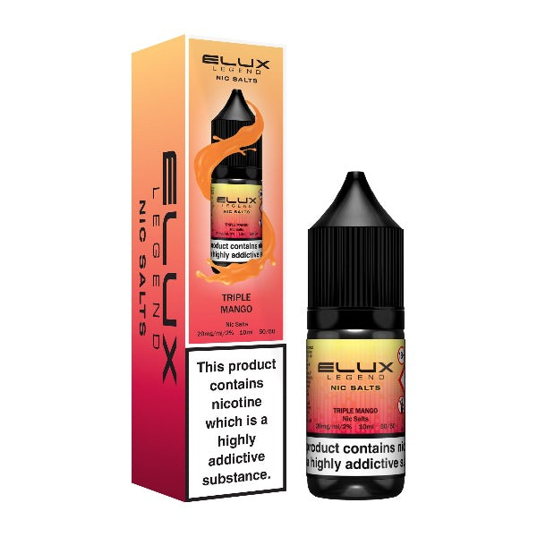 Triple Mango 10ml Nic Salt E-liquid by Elux Legend | Best4vapes