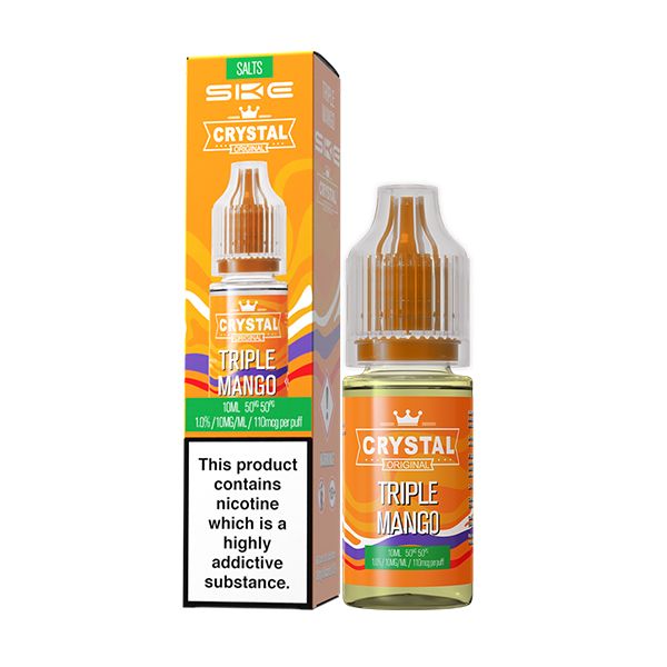 Triple Mango 10ml Nic Salt E-liquid by SKE Crystal | Best4vapes