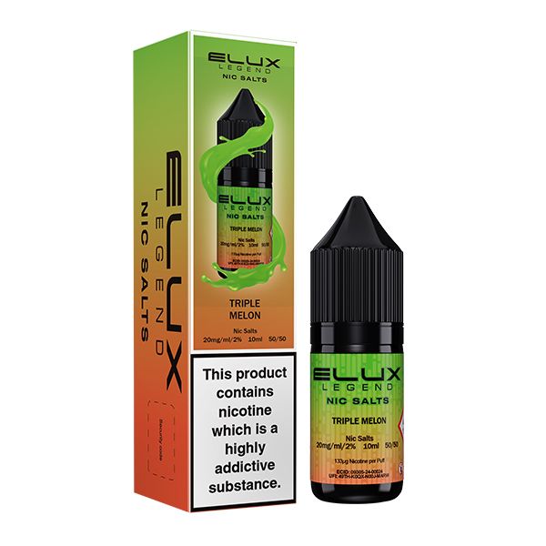 Triple Melon 10ml Nic Salt E-liquid by Elux Legend | Best4vapes