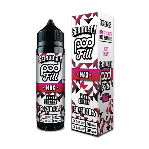 Very Cherry 40ml Short Fill E-liquid by Seriously Pod Fill Max | Best4vapes